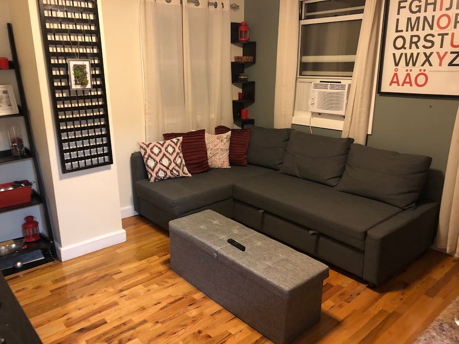 UPDATED sectional sleeper sofa.