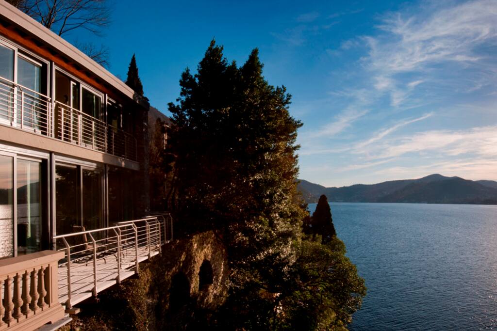 Magnifica vista sul lago di Como