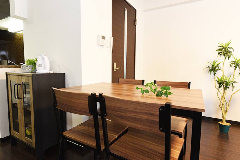 Dining table with 4 chairs
