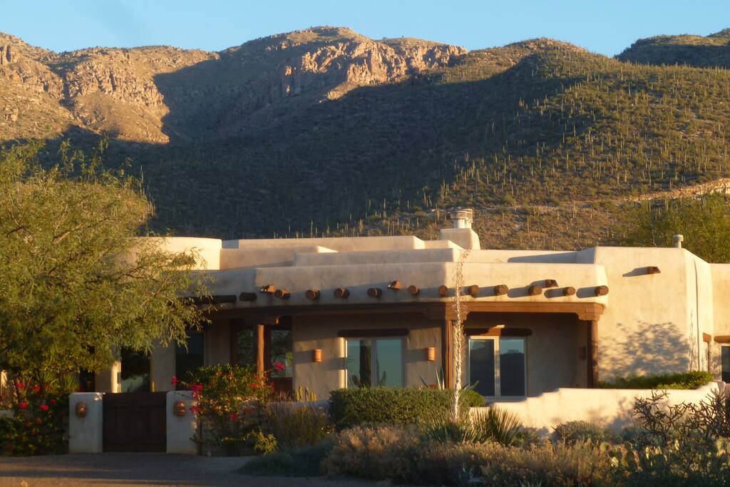 The house in front of the Catalina Highway