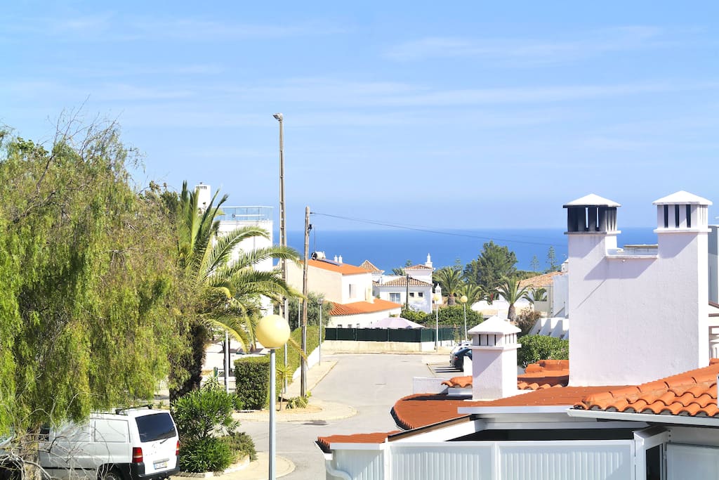 Roof terrace with sea view - Senhora da Rocha Charming House
