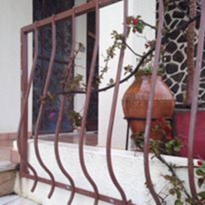 The 2nd level entrance