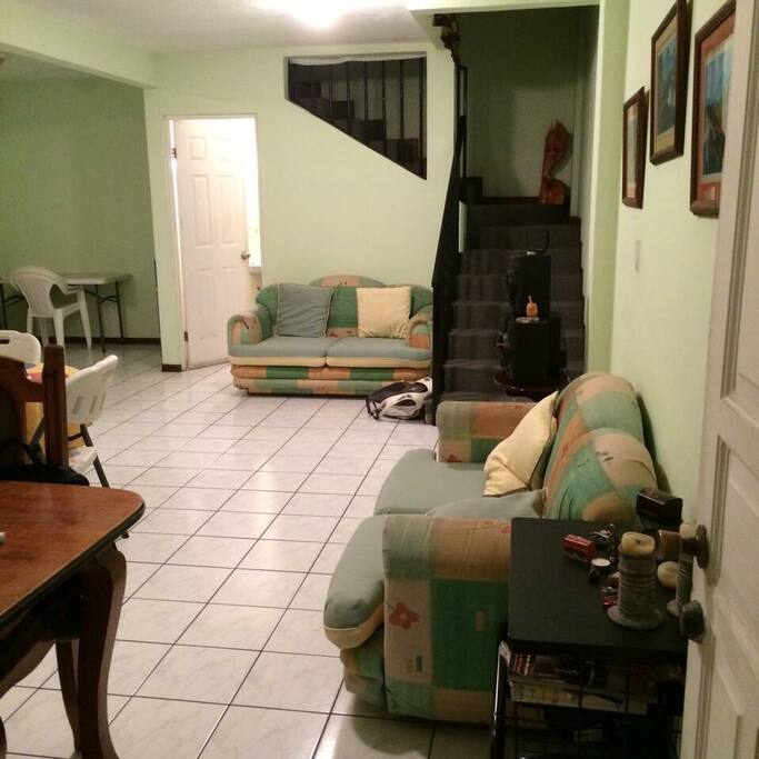 The size of the living room
