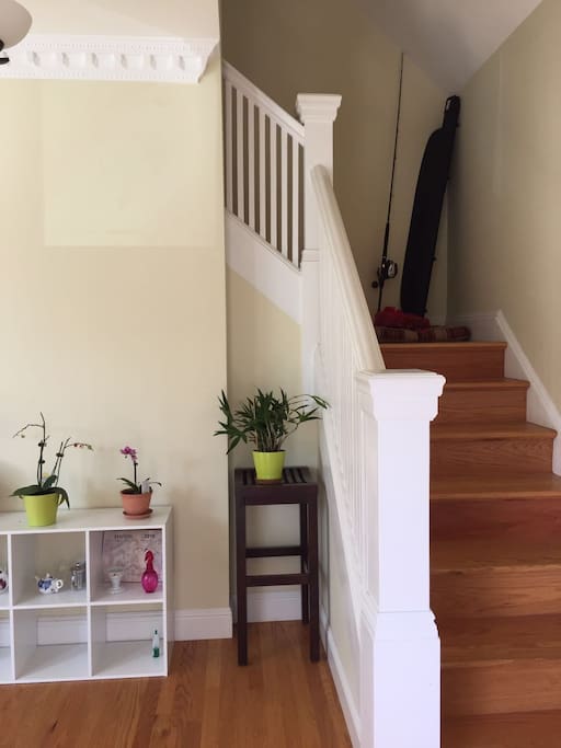 The stars access to your whole 3rd floor.