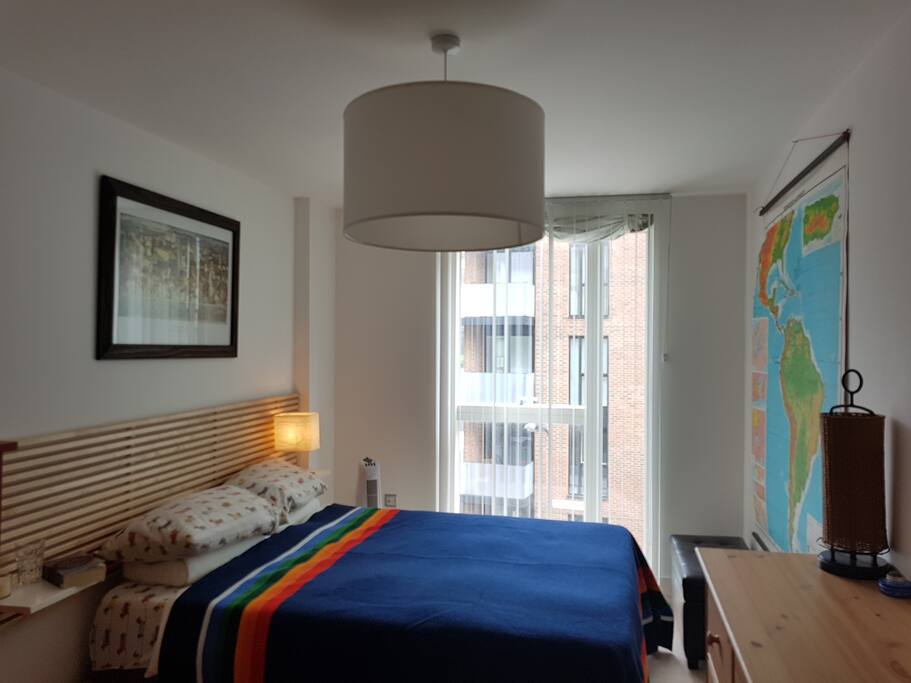 Larger bedroom with ensuite