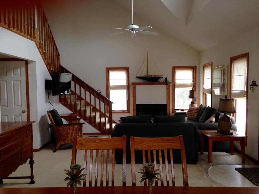 View of living area in the Great Room