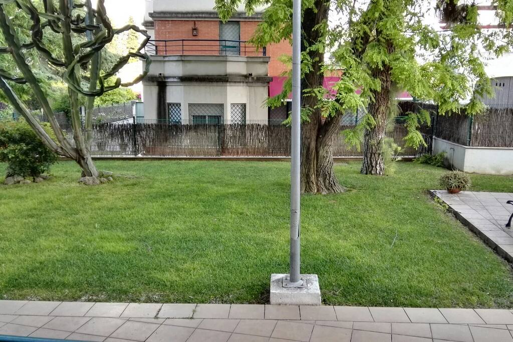 Patio visto desde el salòn
