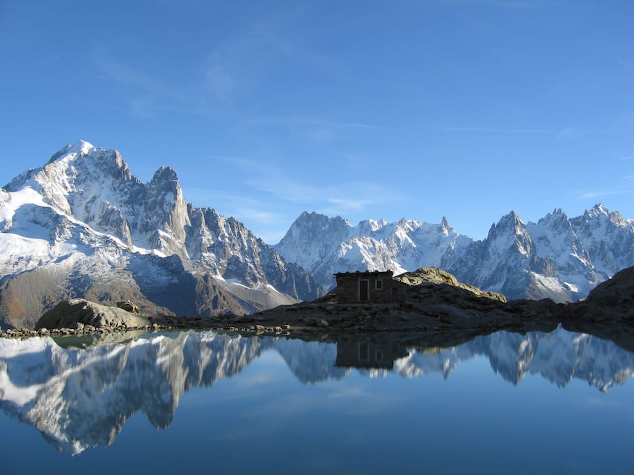 Randonnée l'été vallée de Chamonix : le Lac Blanc