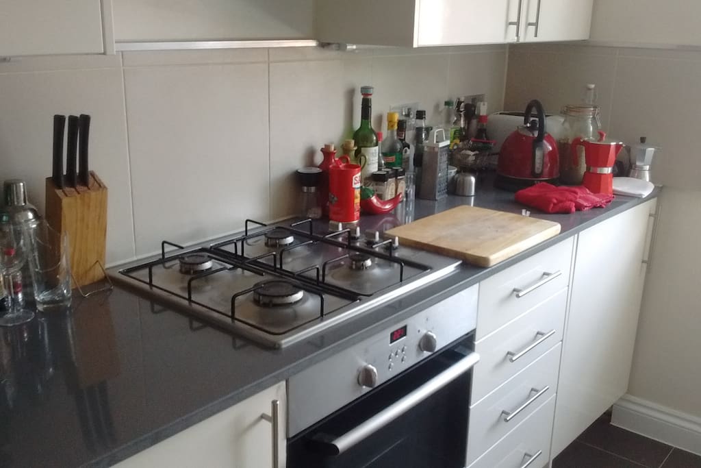 Great kitchen! Spacious and full of light.