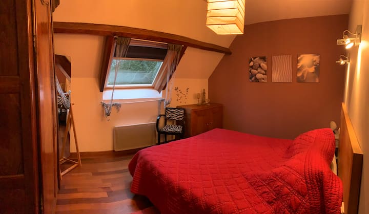 Habitación en planta baja con cama de 160 cm