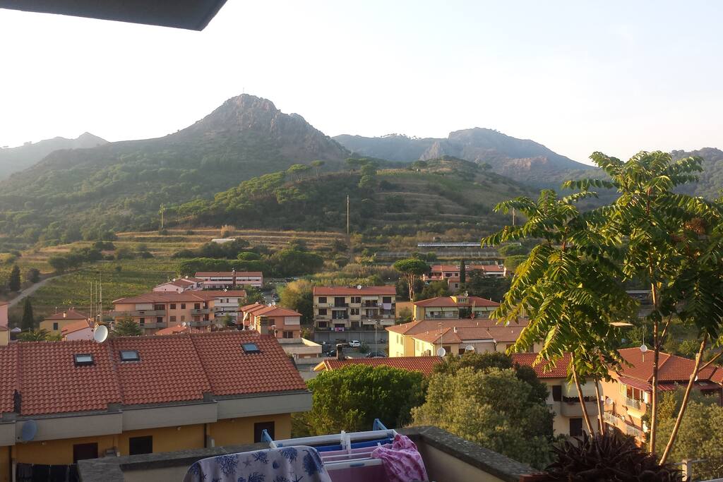 vista dalla terrazza