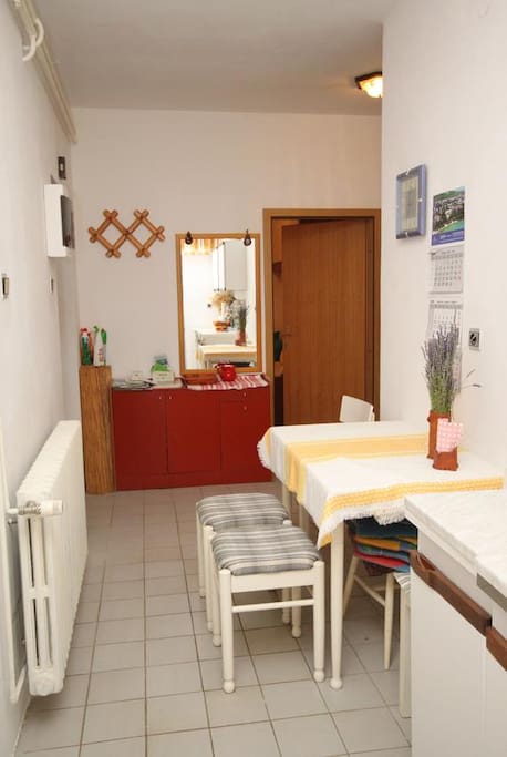 Dining room, Surface: 8 m²