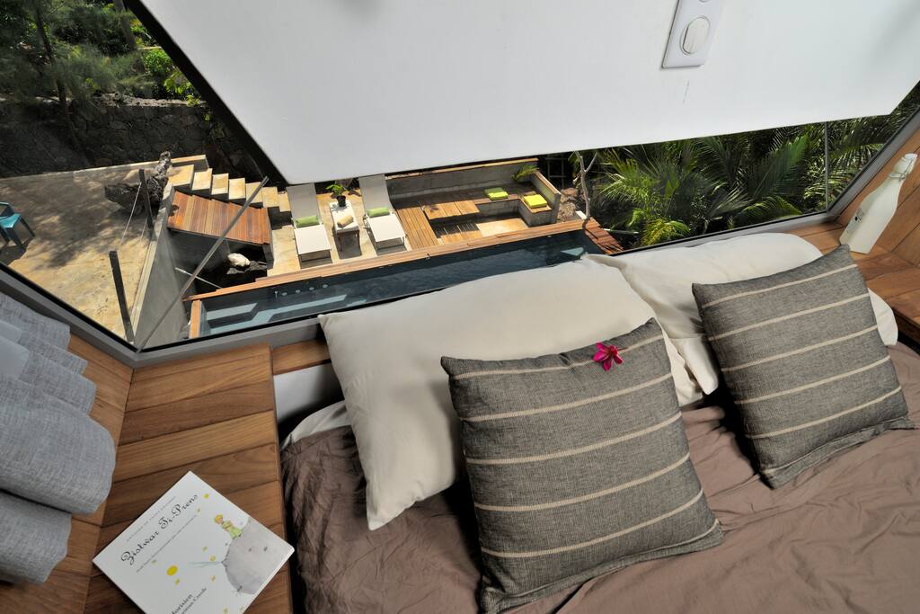 Room #1 has swimming pool/sea/ mountains views