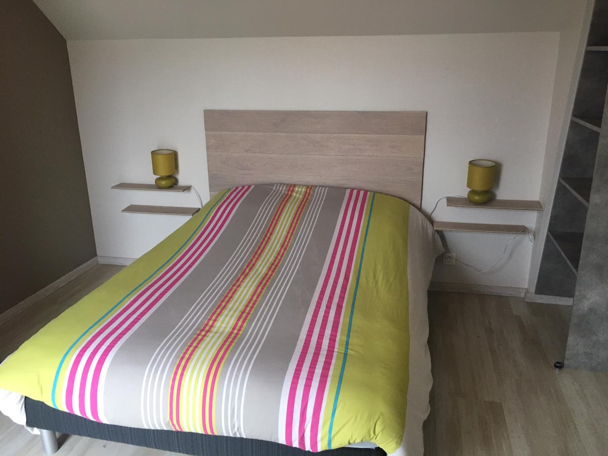 غرفة النوم رقم1 في الطابق العلوي 