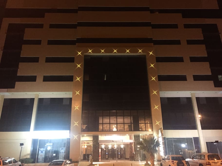 Building at night