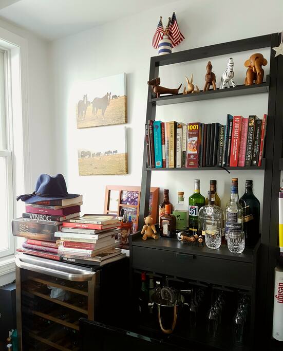 lots and lots of cook books if you need inspiration!
