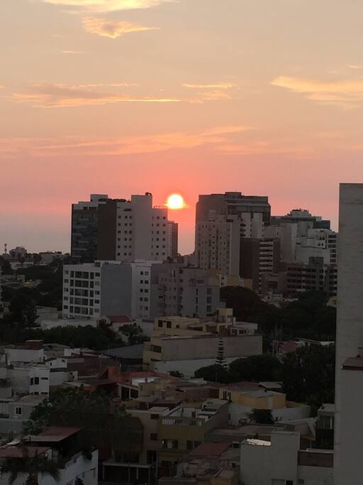 Vista de la sala