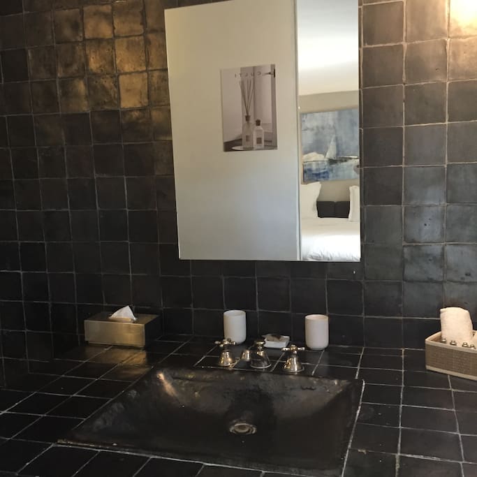 La salle de bain...