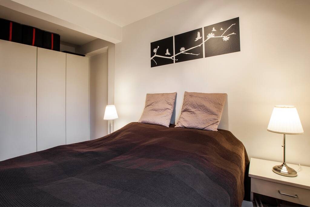 The master bedroom