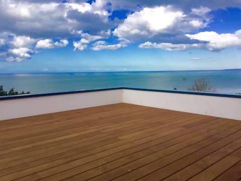 Villa design vue mer plage à 300 m