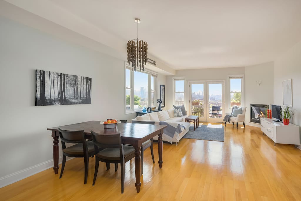 Dining Room & Living Room