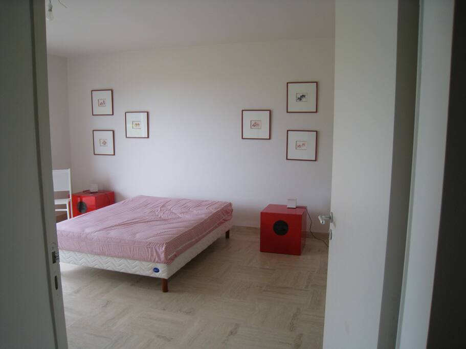 Chambre en cours d'aménagement