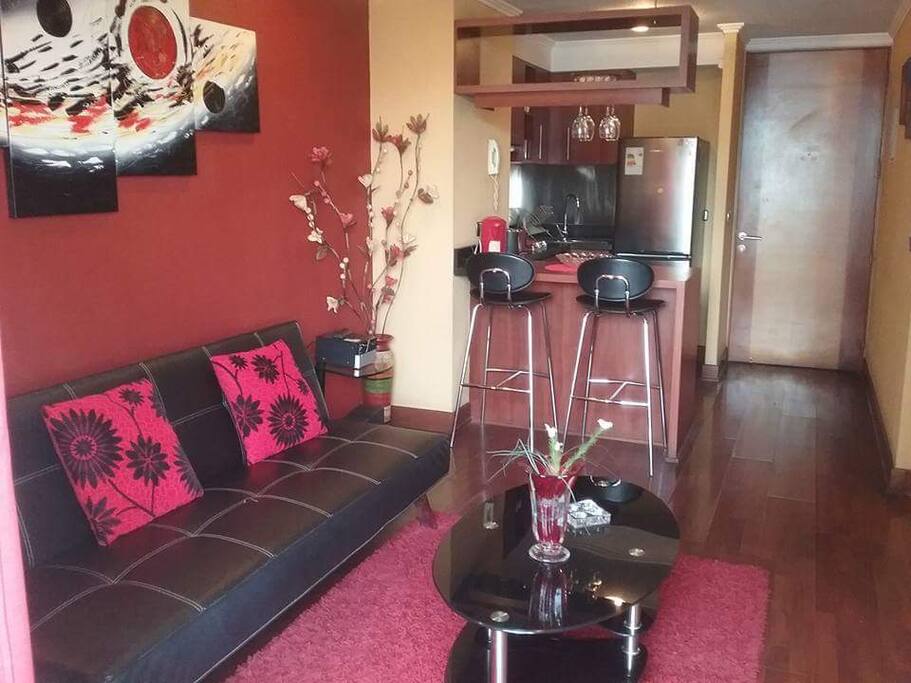 Departamento 1 dormitorio 1 y hasta 3 personas.
