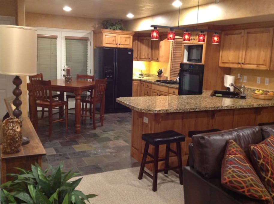 Main Floor - From the Family Room Toward the Kitchen