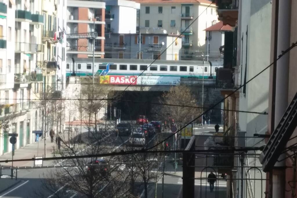 vista quartiere da terrazza