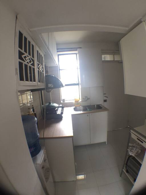 Kitchen with all the comforts of home