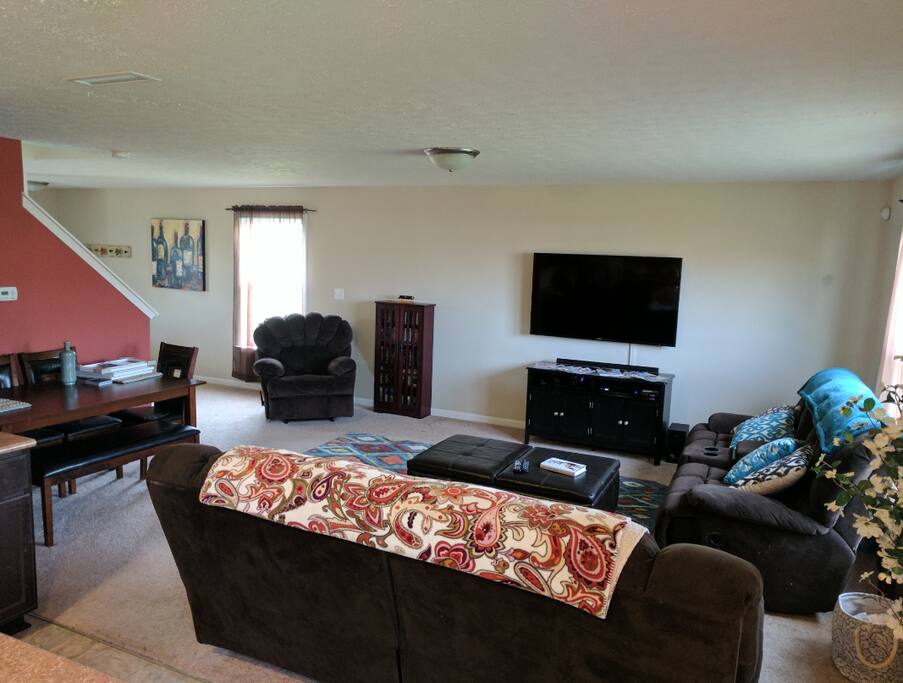 Living Room with Entertainment