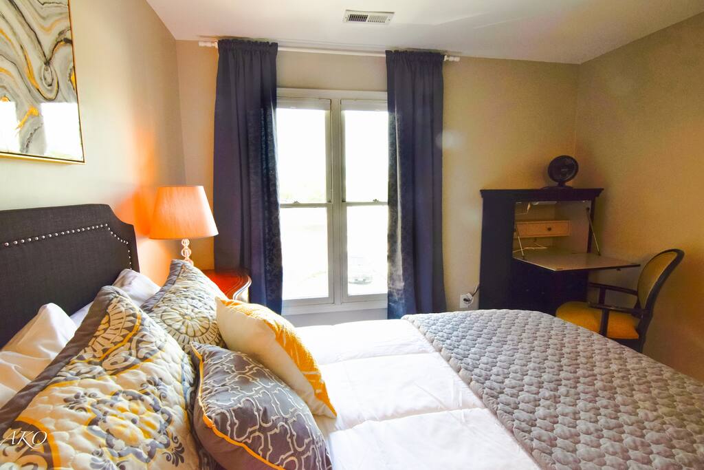 Master bedroom workspace