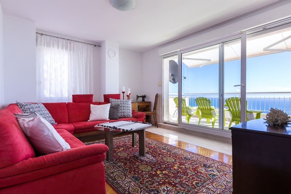 Living Room with Terrace