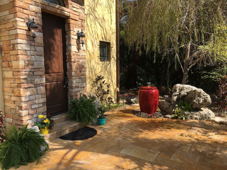 Entrance to the suite