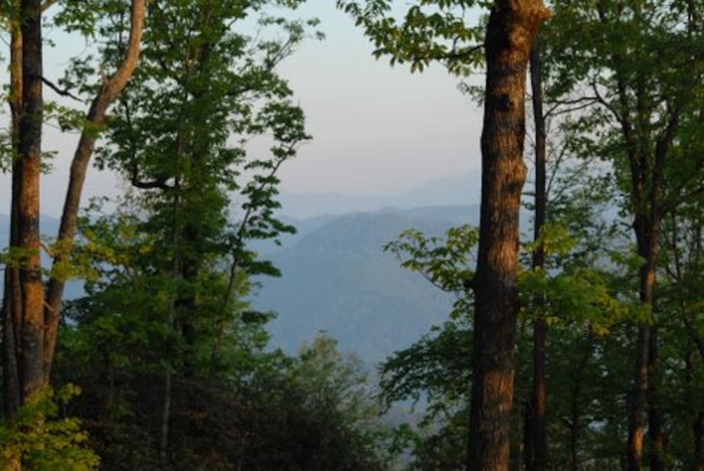 Mountains all around