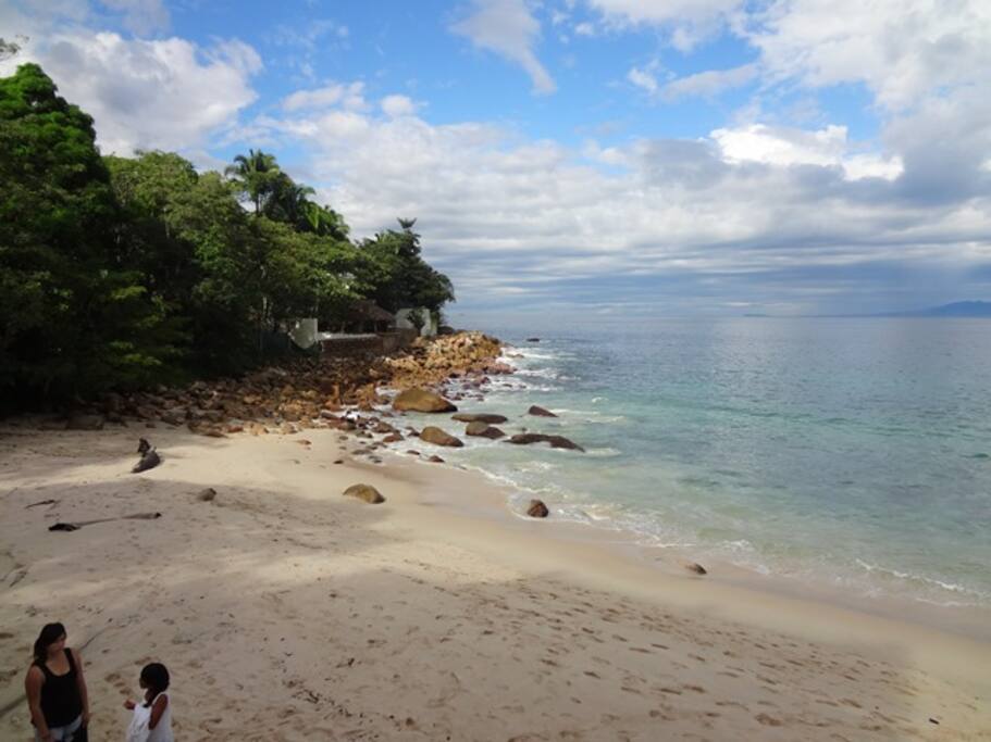 beach in front of Condo , facing Punta Mita