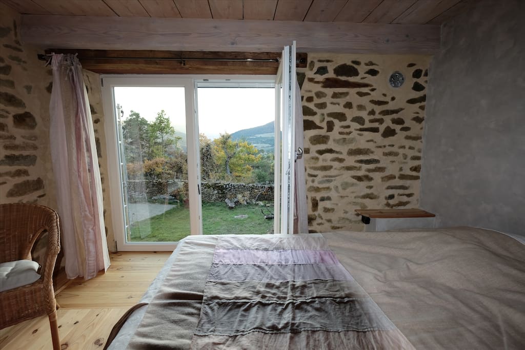 Chambre vue sur montagne