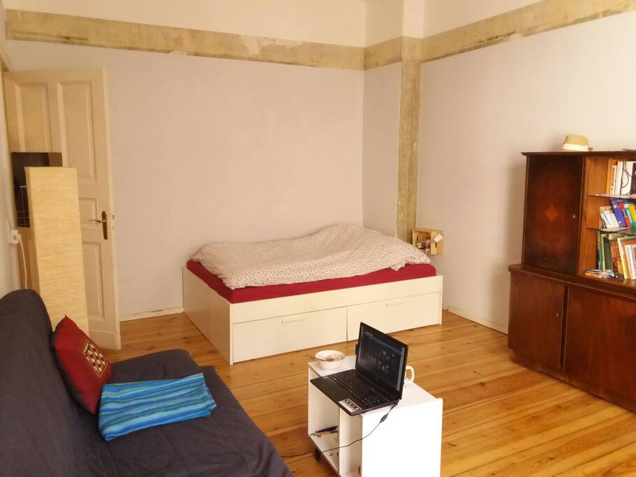 view from the windows,left of the bed entrance from the hallway