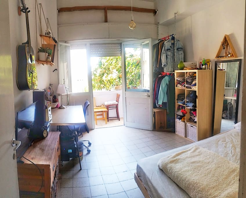 Inside the room