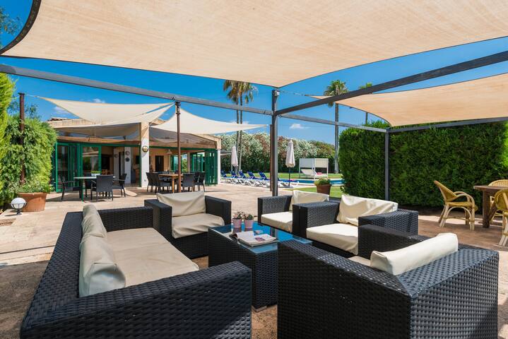 Villa vacacional Can Rito;) PAX 16, Piscina, RELAX gallery image 5