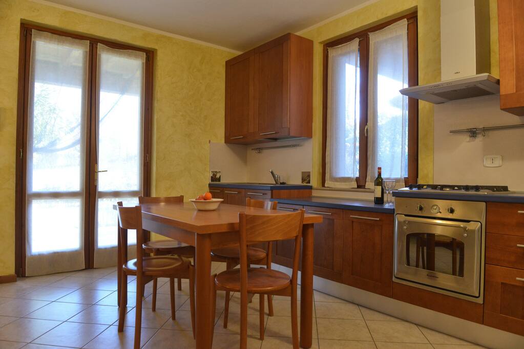Cucina e soggiorno
