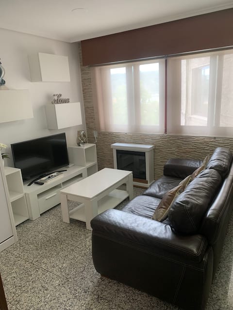 Loft-style apartment in downtown Mugardos