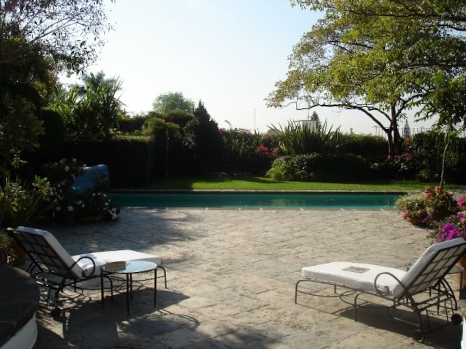 Pool view/Piscina