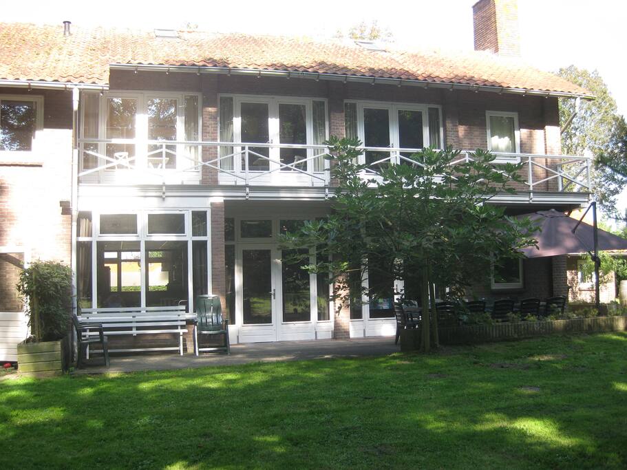 achterkant van het huis