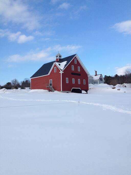 Lots of snow, just off the ITS trail