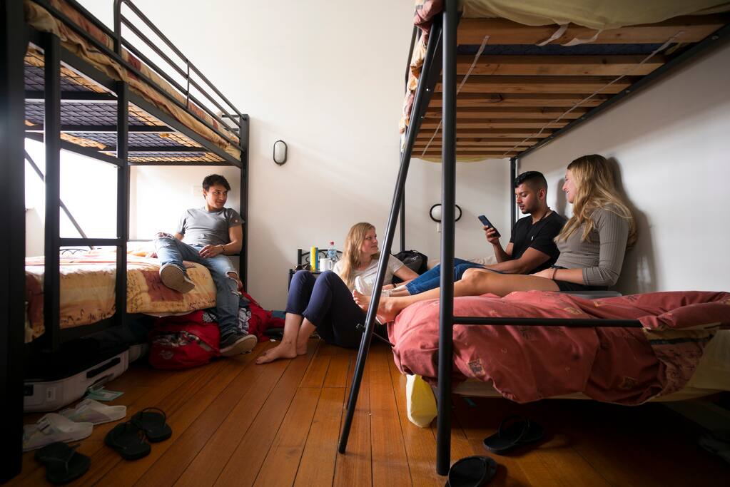 Spacious dorm room