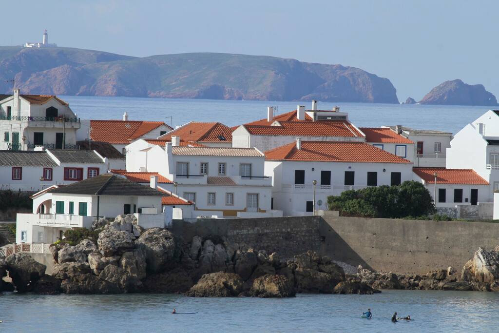 Berlenga island and baleal perspective