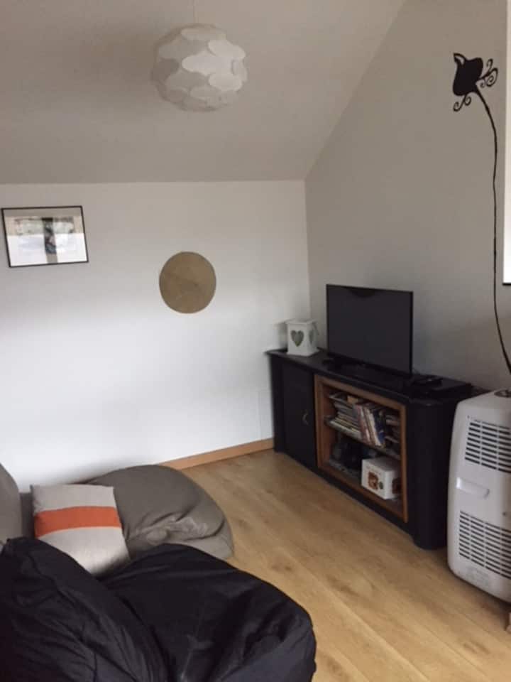 Spálňa s relaxačnou zónou