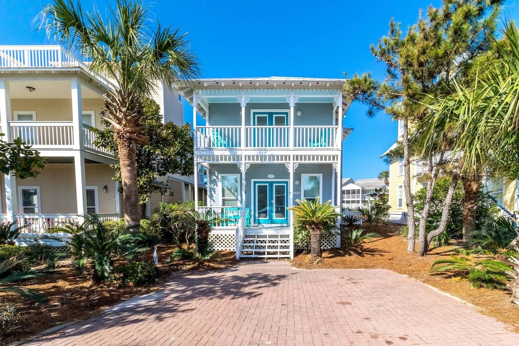 Lovely 30-A Beach House is just steps away from the Beach!