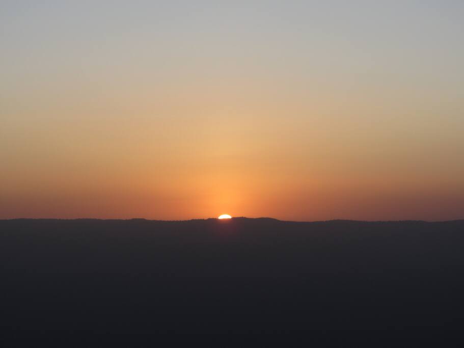 Enjoy this sunrise from your room
